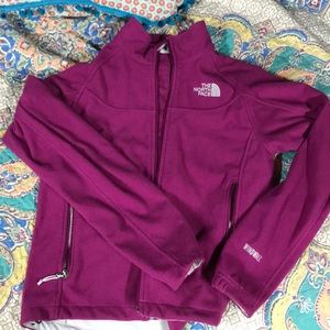 Women’s fuschia NorthFace windwall jacket Medium